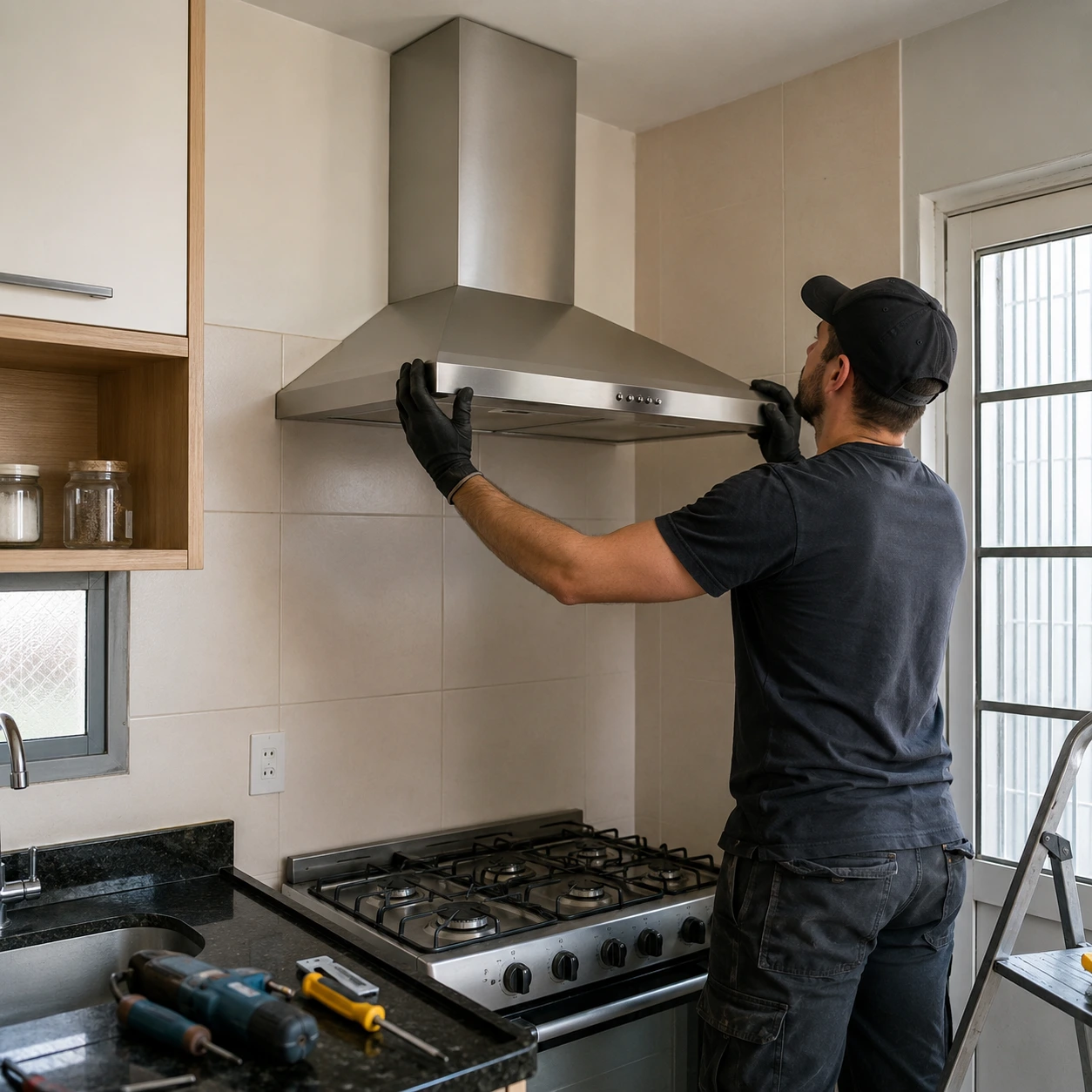 Coifas e exaustores eólicos